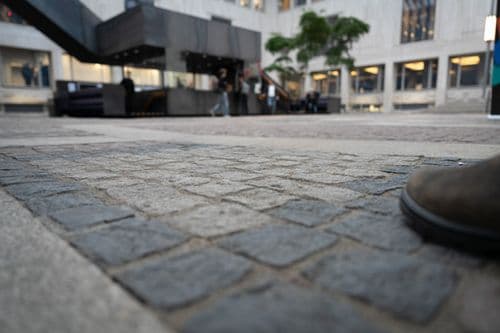 Originele keitjes hal Huis der Provincie.