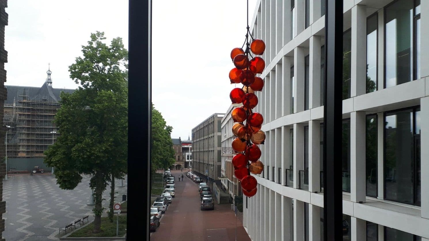 Kunstwerk in Huis der Provincie